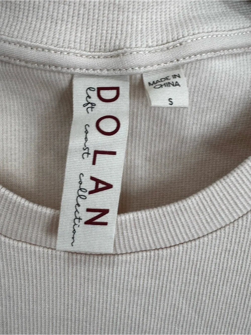 Anthropologie DOLAN Puff-Sleeve Top Cream floral small